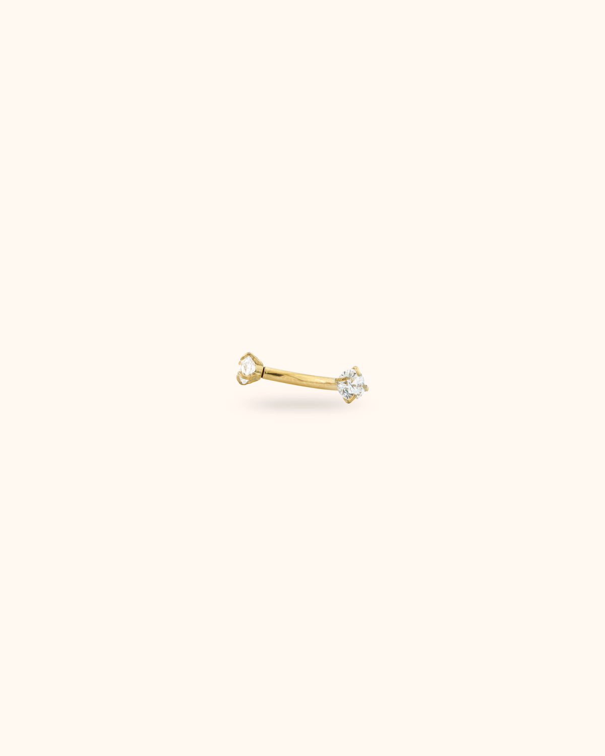 Banana CZ Oro 24k PVD