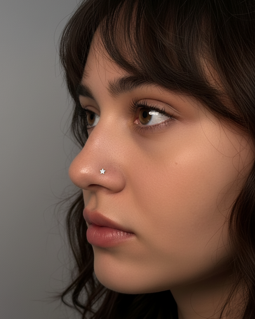 Piercing Estrella de titanio