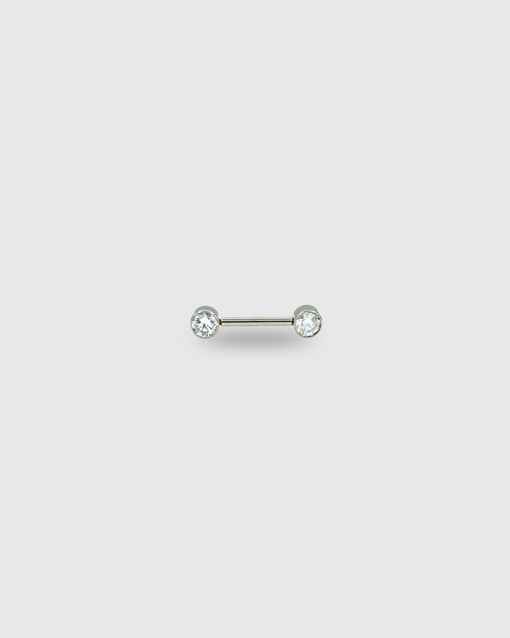 Piercing para pezón con circonita