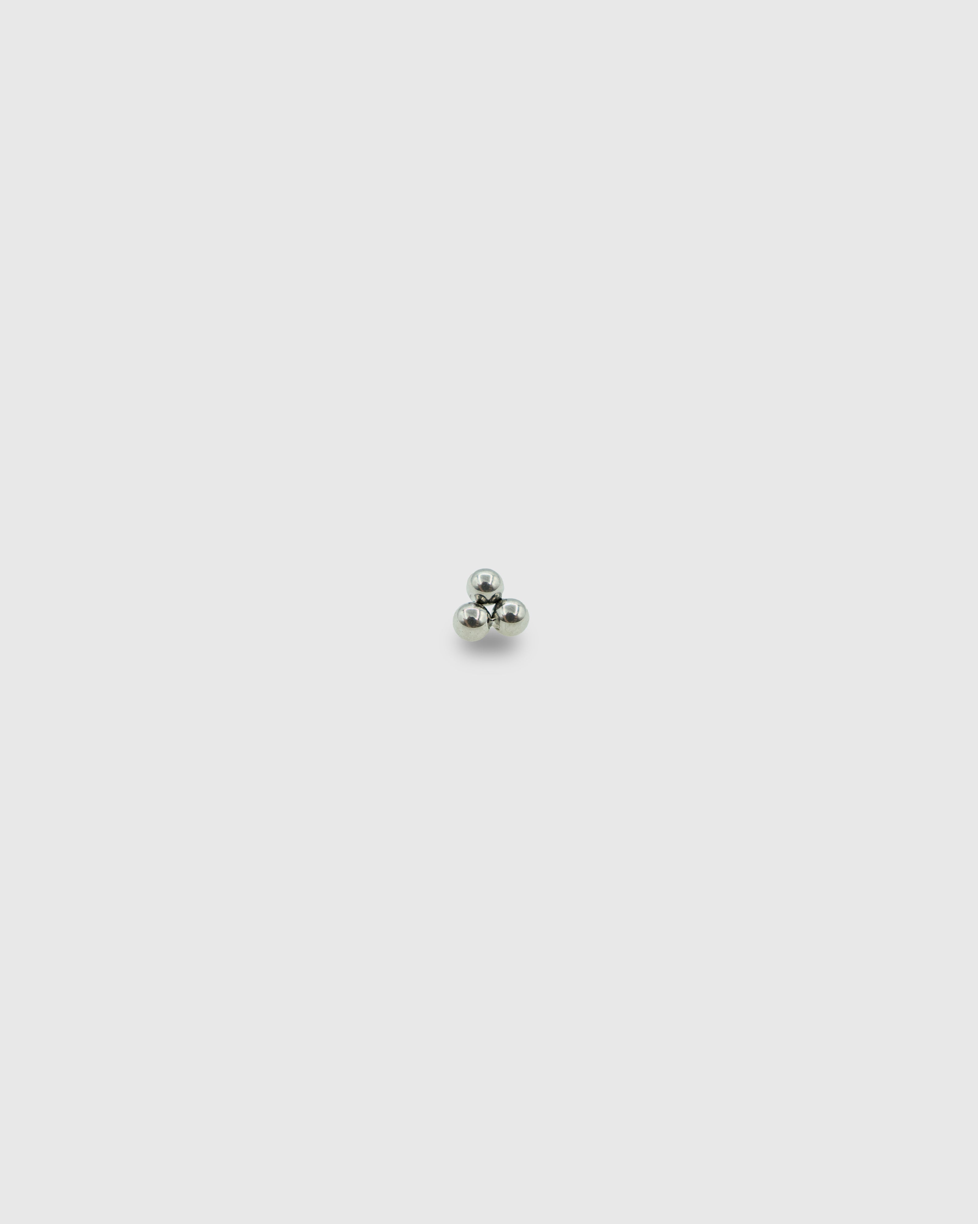 Piercing Trio de cuentas de titanio