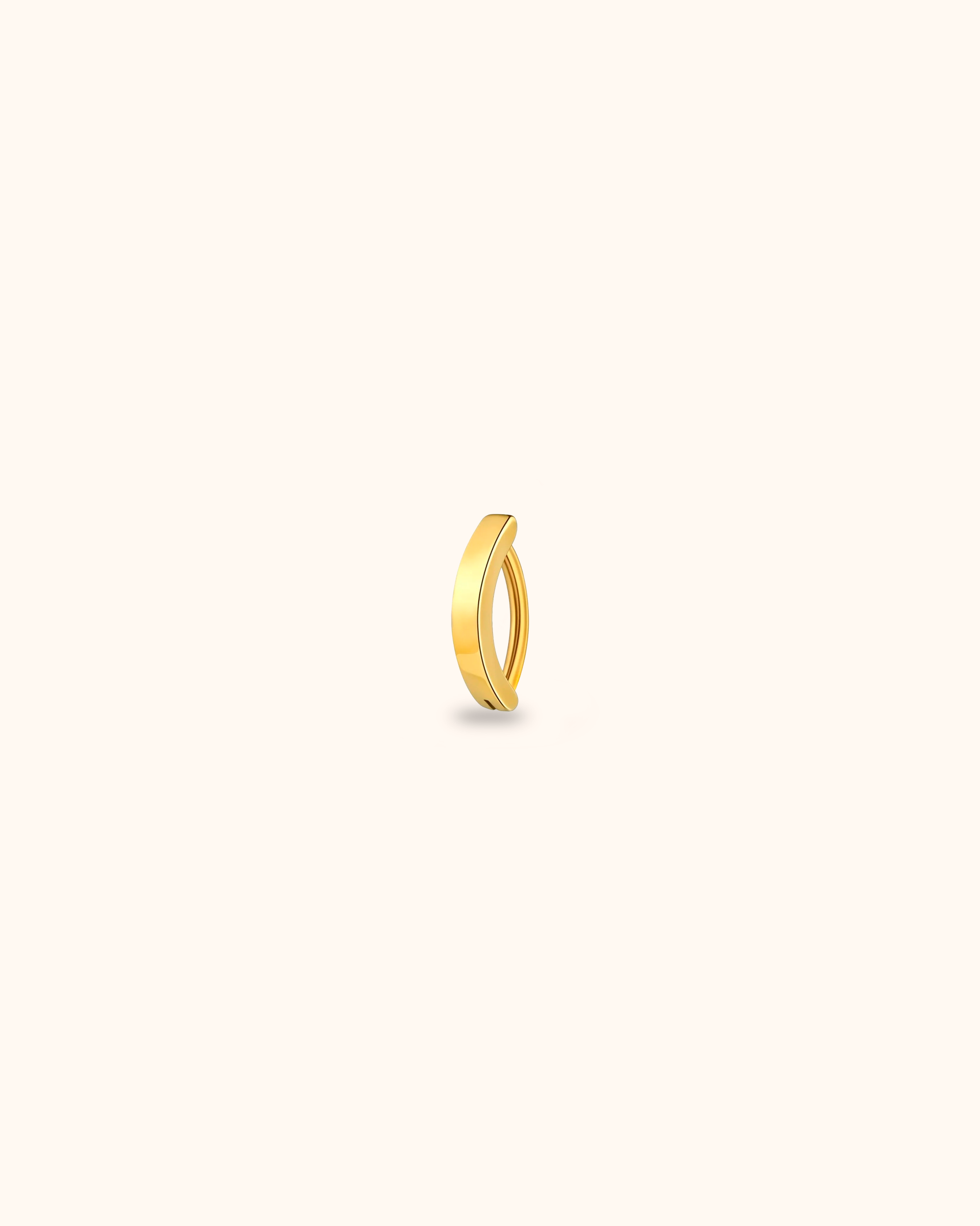 Aro Ombligo de oro 24k PVD