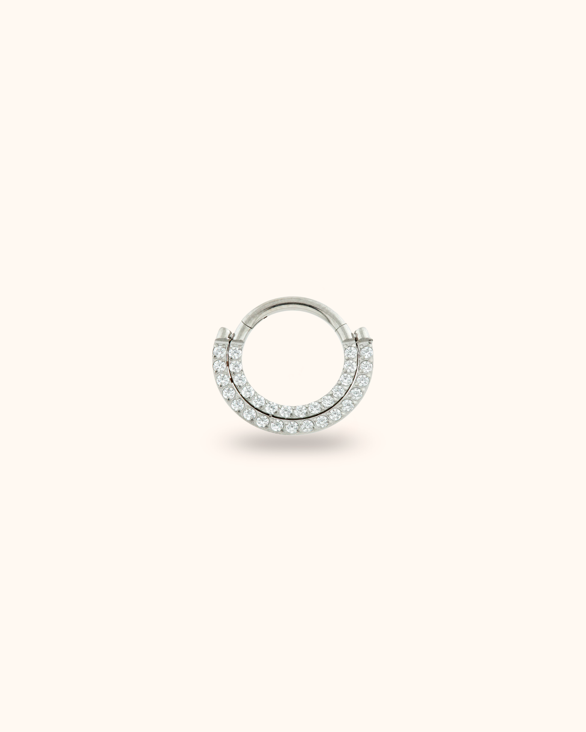 Double Eternity Ring Titanio
