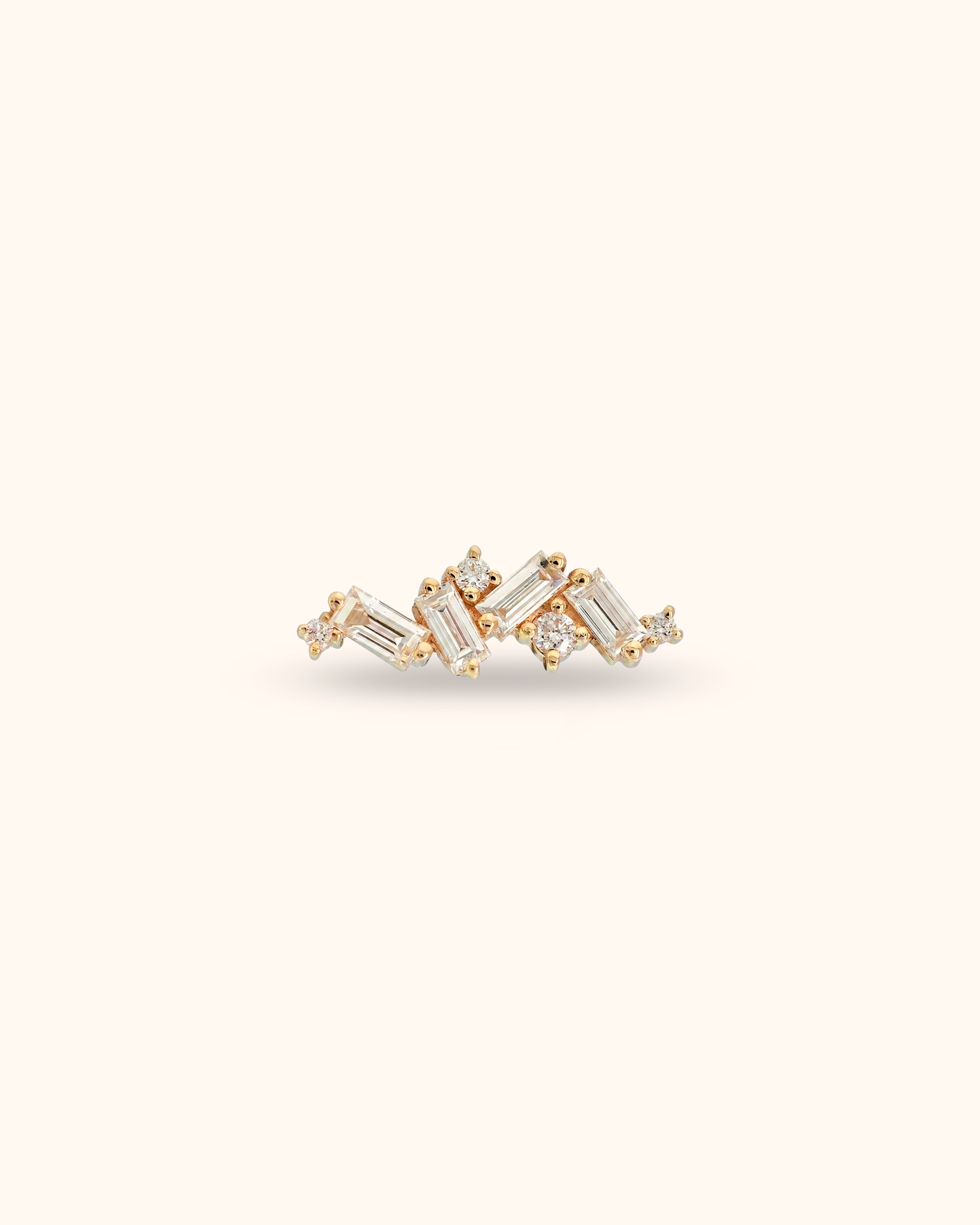 Mix Circonitas Oro sólido 14k