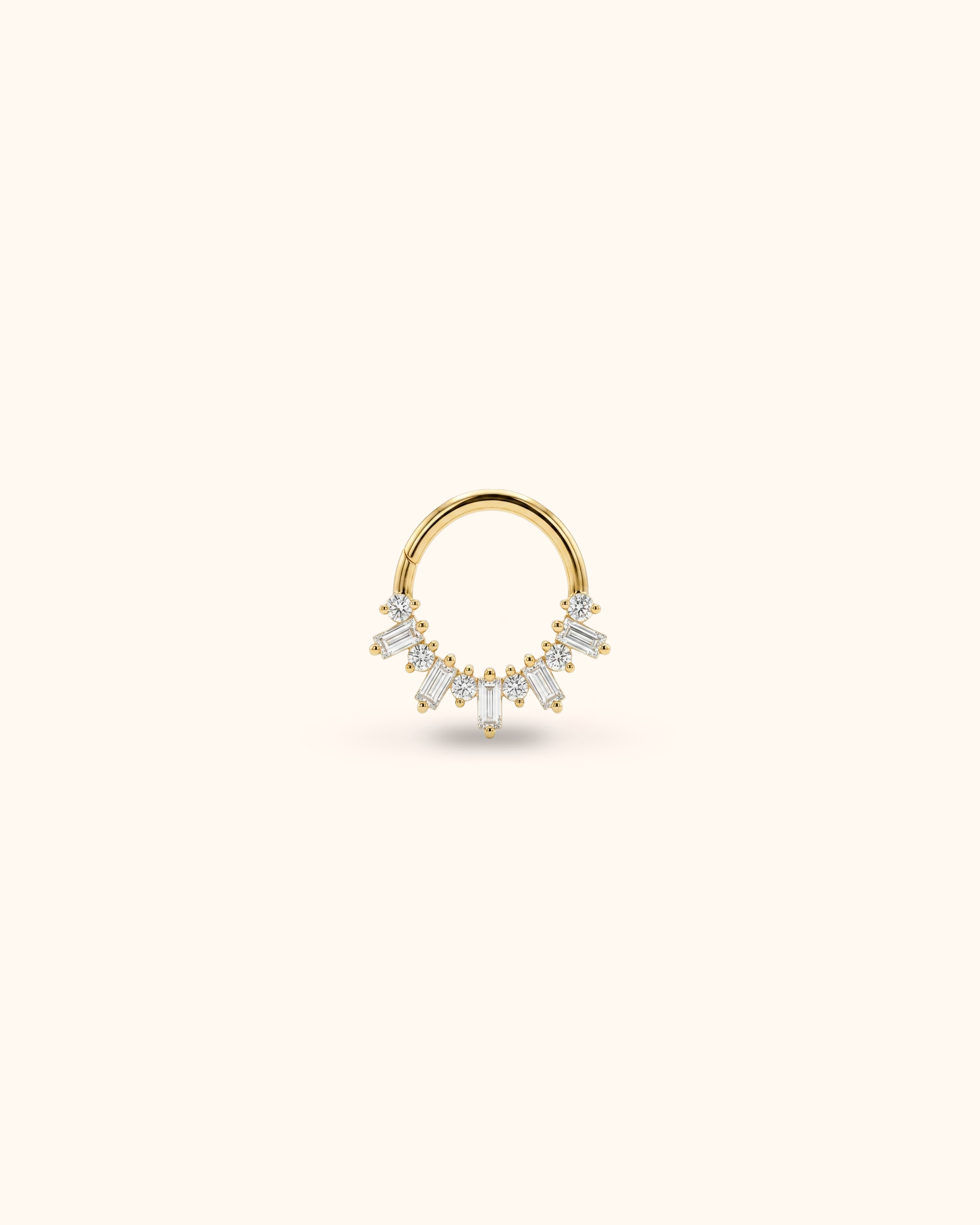 Snow Ring de oro 24k PVD
