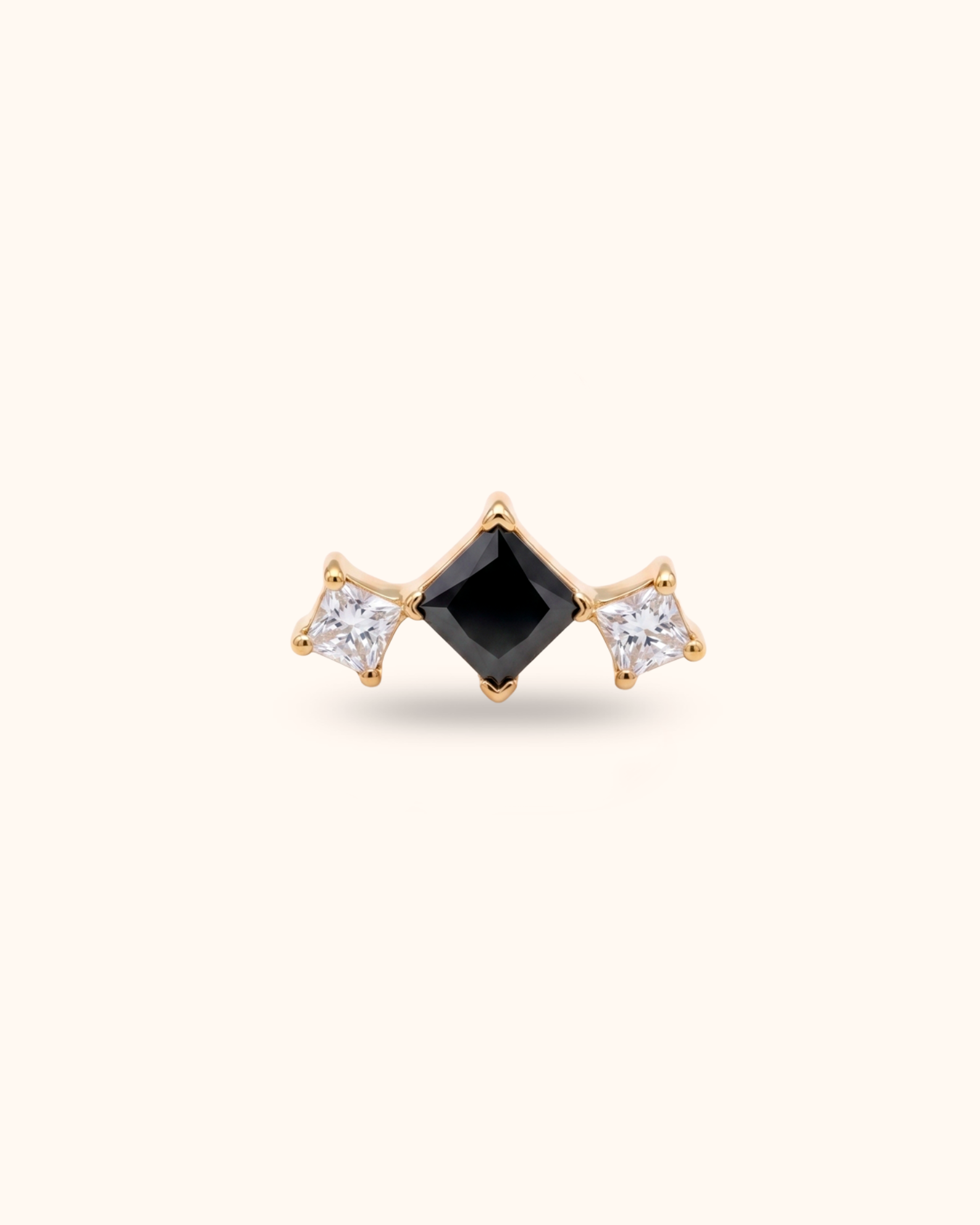 Square Black Oro 24k PVD