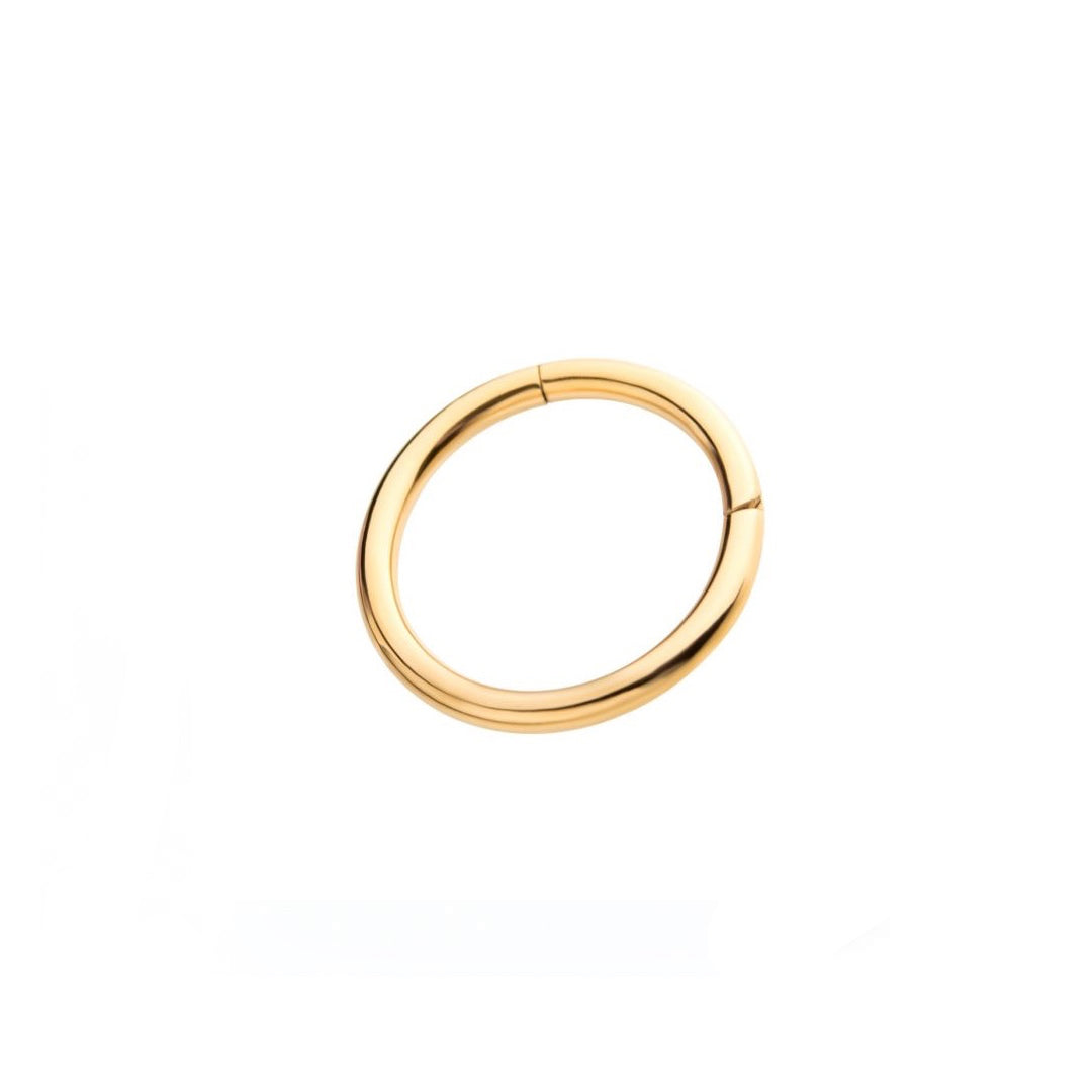 24k gold PVD plain ring